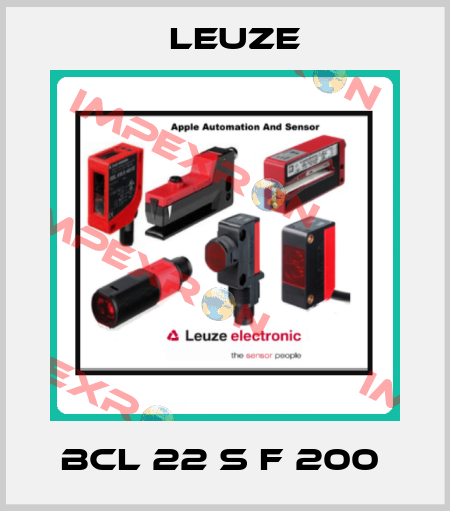 BCL 22 S F 200  Leuze