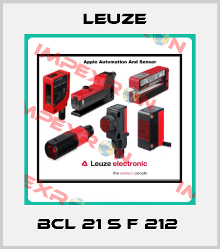 BCL 21 S F 212  Leuze