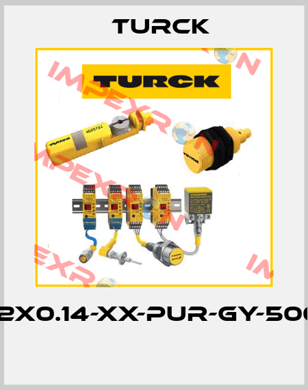CABLE12X0.14-XX-PUR-GY-500M/TXG  Turck