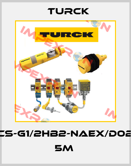 FCS-G1/2HB2-NAEX/D024 5M  Turck