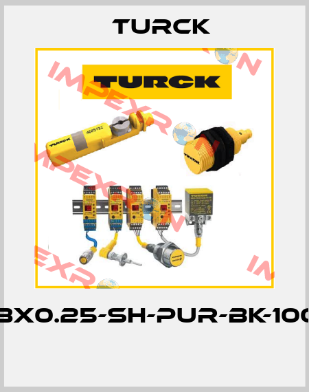 CABLE8X0.25-SH-PUR-BK-100M/TXL  Turck