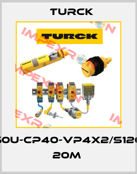 NI50U-CP40-VP4X2/S1201F 20M  Turck