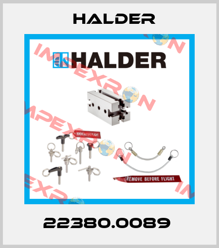 22380.0089  Halder