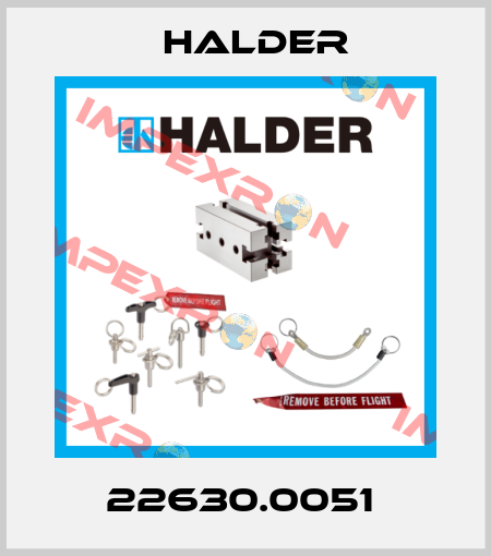 22630.0051  Halder