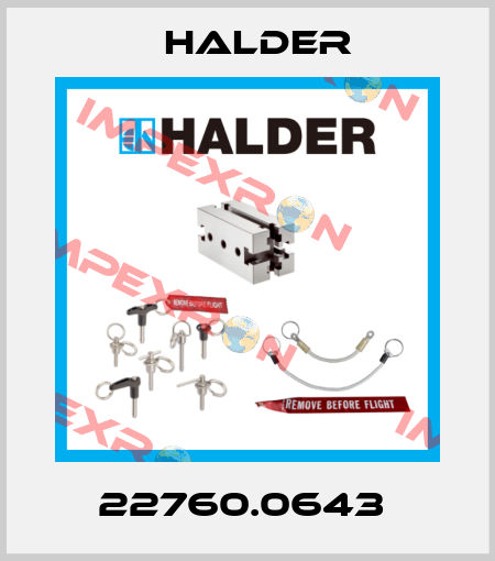 22760.0643  Halder