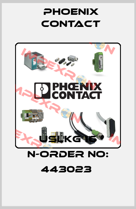 USLKG 16 N-ORDER NO: 443023  Phoenix Contact