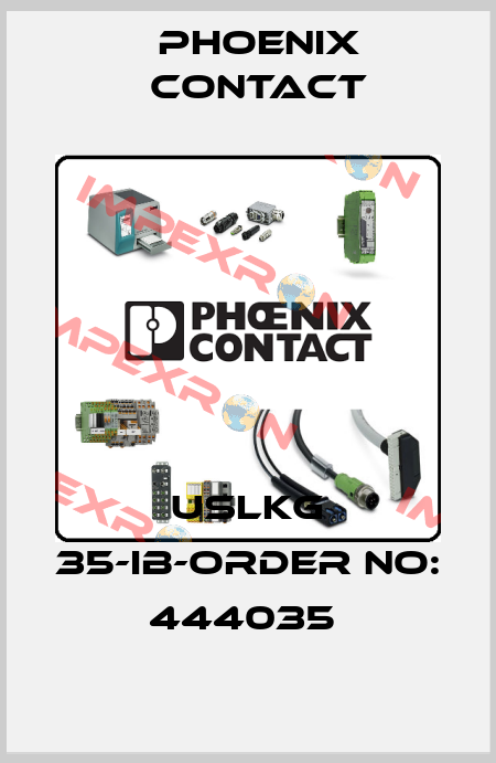 USLKG 35-IB-ORDER NO: 444035  Phoenix Contact