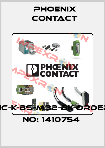HC-K-BS-M32-BK-ORDER NO: 1410754  Phoenix Contact