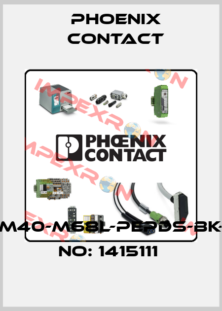 G-ESIS-M40-M68L-PEPDS-BK-ORDER NO: 1415111  Phoenix Contact