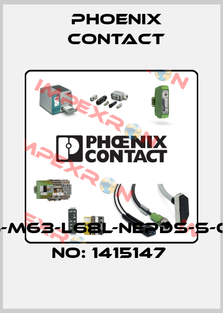 G-ESIS-M63-L68L-NEPDS-S-ORDER NO: 1415147  Phoenix Contact