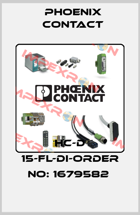 HC-D 15-FL-DI-ORDER NO: 1679582  Phoenix Contact