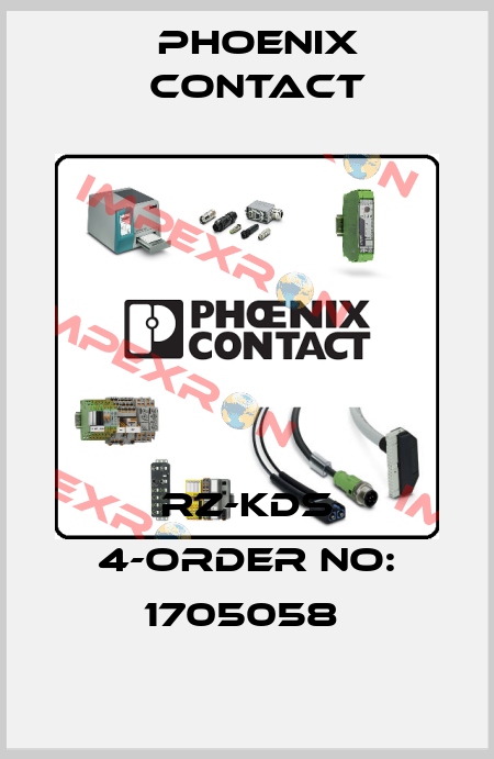 RZ-KDS 4-ORDER NO: 1705058  Phoenix Contact