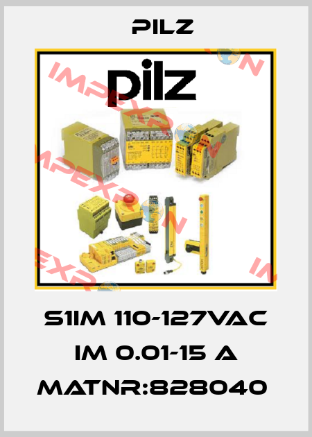 S1IM 110-127VAC IM 0.01-15 A MatNr:828040  Pilz