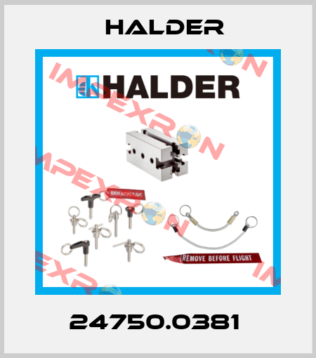 24750.0381  Halder