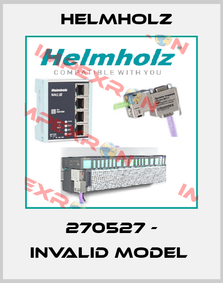 270527 - invalid model  Helmholz