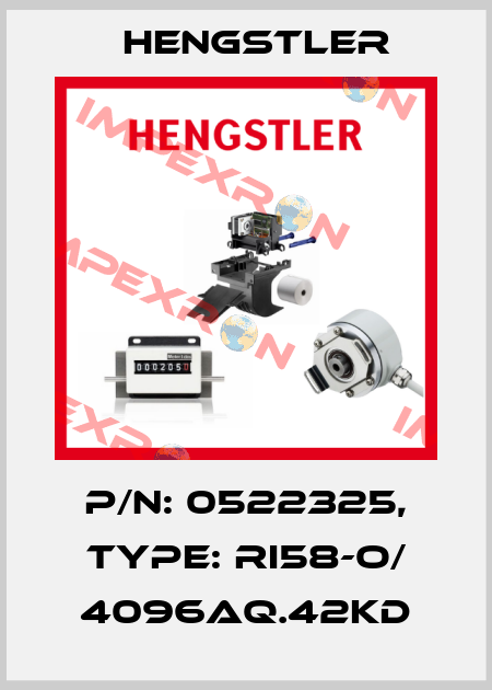 p/n: 0522325, Type: RI58-O/ 4096AQ.42KD Hengstler