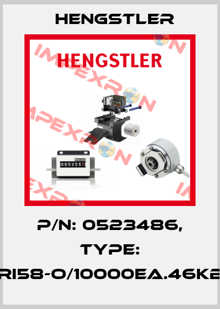 p/n: 0523486, Type: RI58-O/10000EA.46KB Hengstler