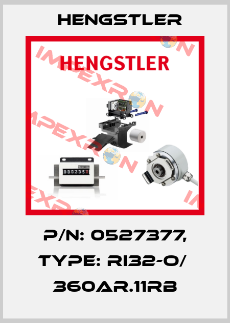 p/n: 0527377, Type: RI32-O/  360AR.11RB Hengstler
