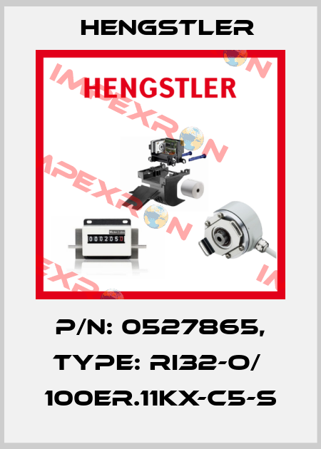 p/n: 0527865, Type: RI32-O/  100ER.11KX-C5-S Hengstler