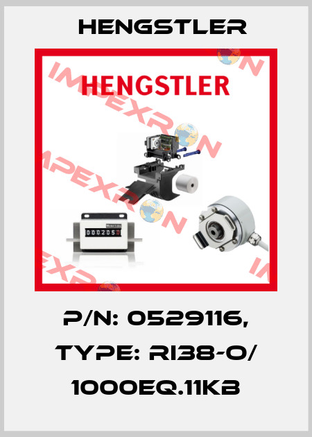 p/n: 0529116, Type: RI38-O/ 1000EQ.11KB Hengstler