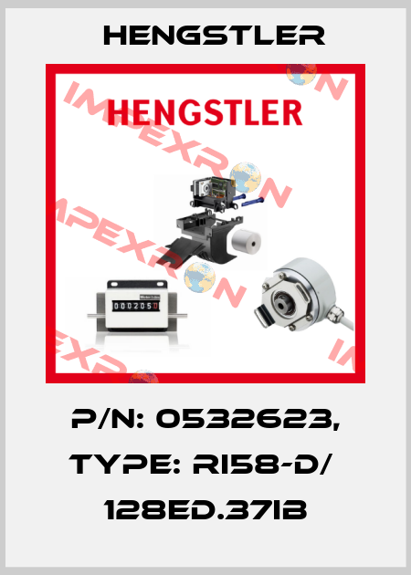 p/n: 0532623, Type: RI58-D/  128ED.37IB Hengstler