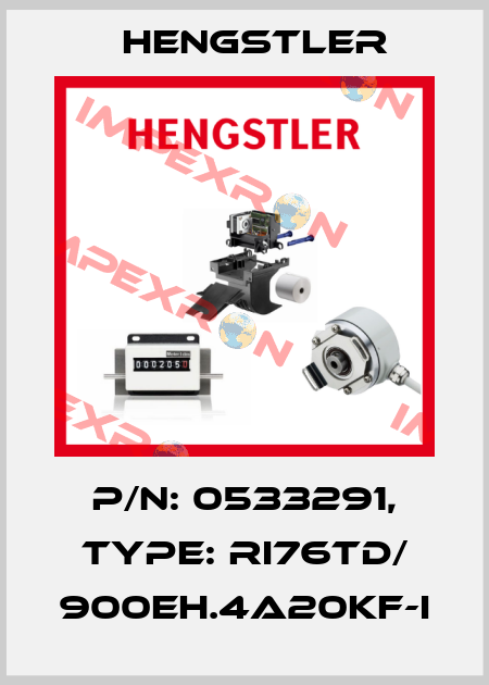 p/n: 0533291, Type: RI76TD/ 900EH.4A20KF-I Hengstler