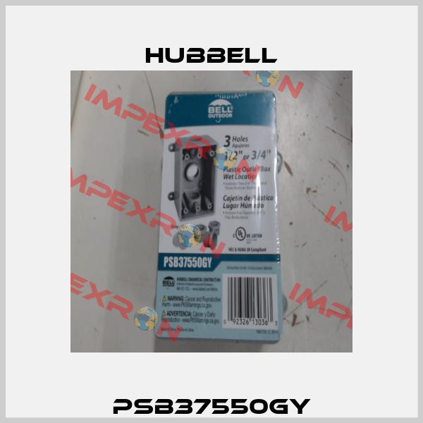 PSB37550GY Hubbell