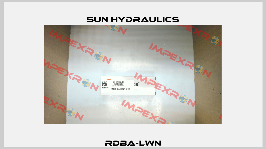 RDBA-LWN Sun Hydraulics