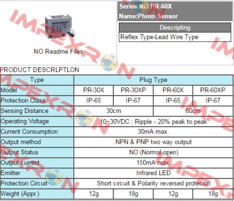 PR-60X Fotek