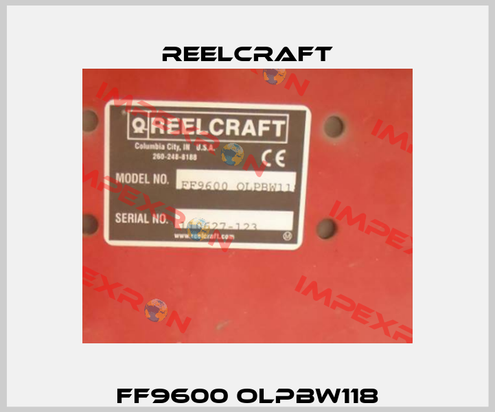 FF9600 OLPBW118 Reelcraft
