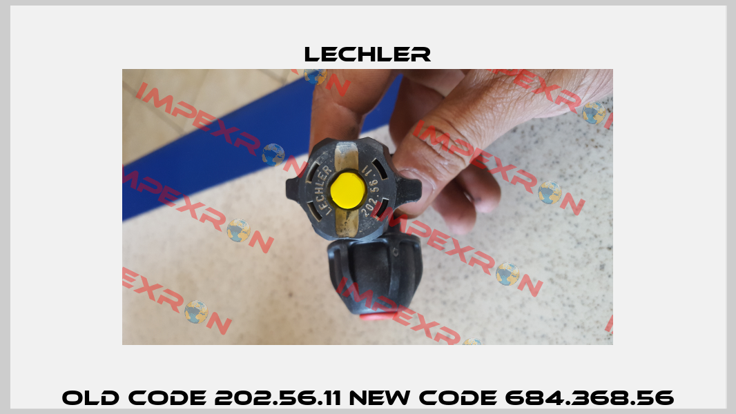 old code 202.56.11 new code 684.368.56 Lechler