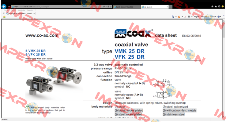 VMK 25 DR NC Coax