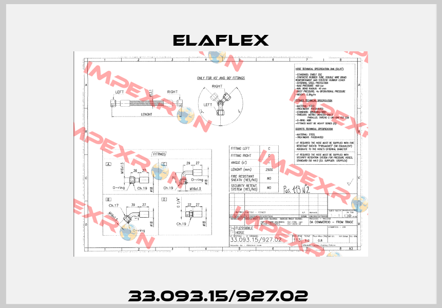 33.093.15/927.02  Elaflex