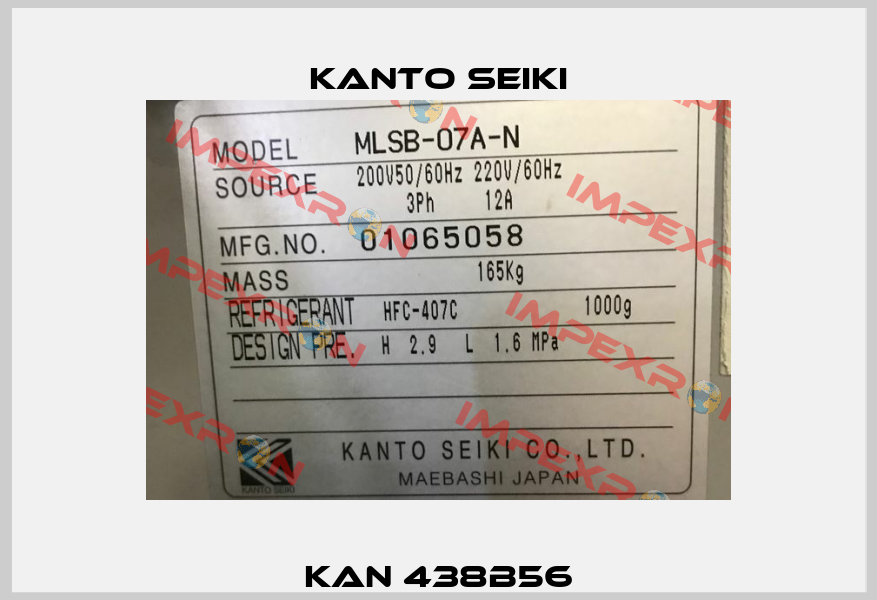 KAN 438B56 Kanto Seiki