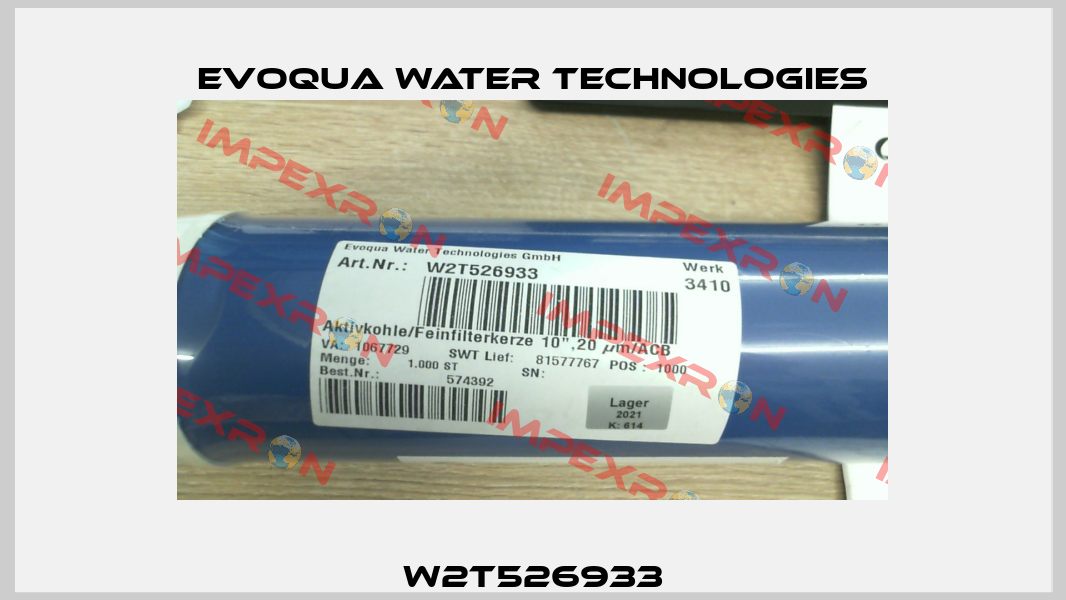 W2T526933 Evoqua Water Technologies