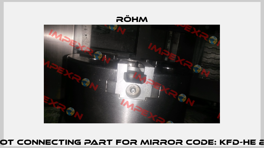 Foot connecting part for Mirror Code: KFD-HE 210  Röhm