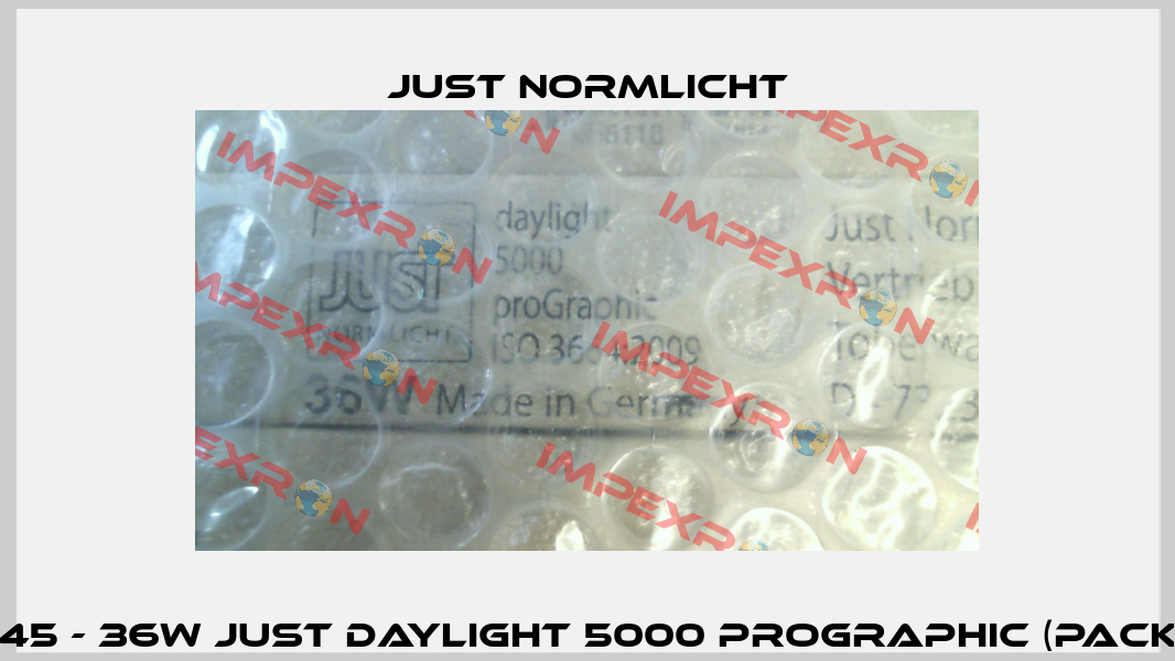100545 - 36W JUST daylight 5000 proGraphic (pack x10) Just Normlicht