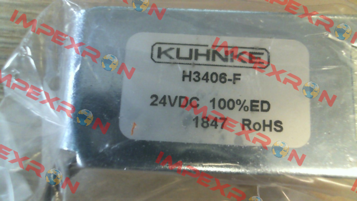 H 3406-F-24VDC 100% ED Kuhnke