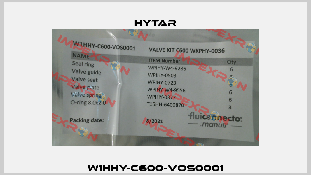 W1HHY-C600-VOS0001 Hytar