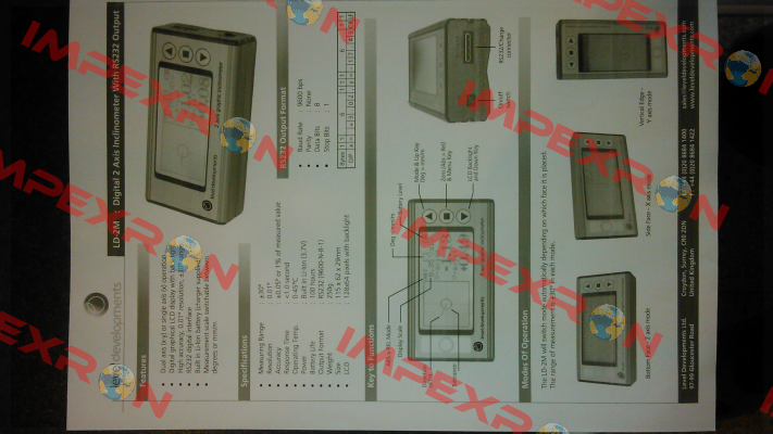 LD-2M Level Developments