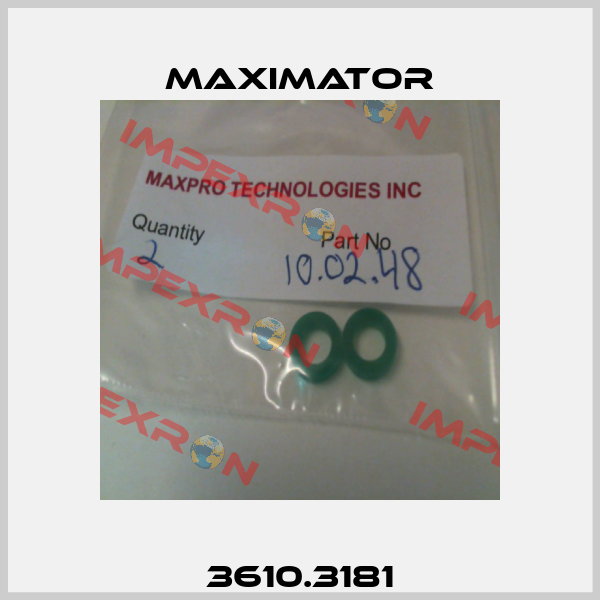 3610.3181 Maximator