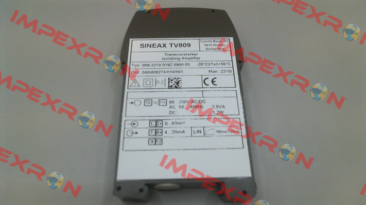 Sineax TV 809 (85..230V DC/AC) Gossen Metrawatt