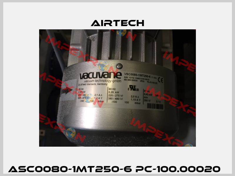 ASC0080-1MT250-6 PC-100.00020   Airtech
