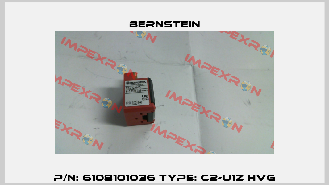 P/N: 6108101036 Type: C2-U1Z HvG Bernstein