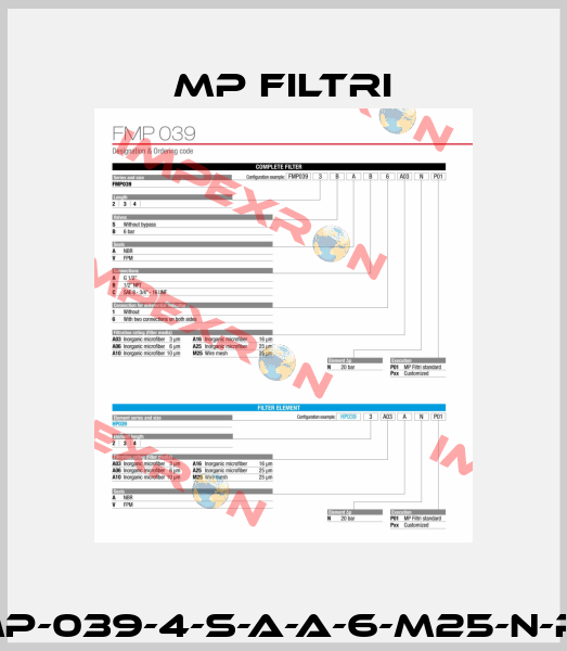 FMP-039-4-S-A-A-6-M25-N-P01 MP Filtri