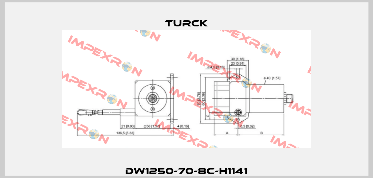 DW1250-70-8C-H1141 Turck