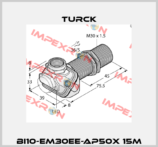 BI10-EM30EE-AP50X 15M Turck