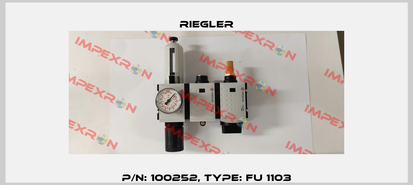 p/n: 100252, Type: FU 1103 Riegler